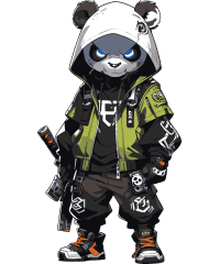 Pack Panda Badass